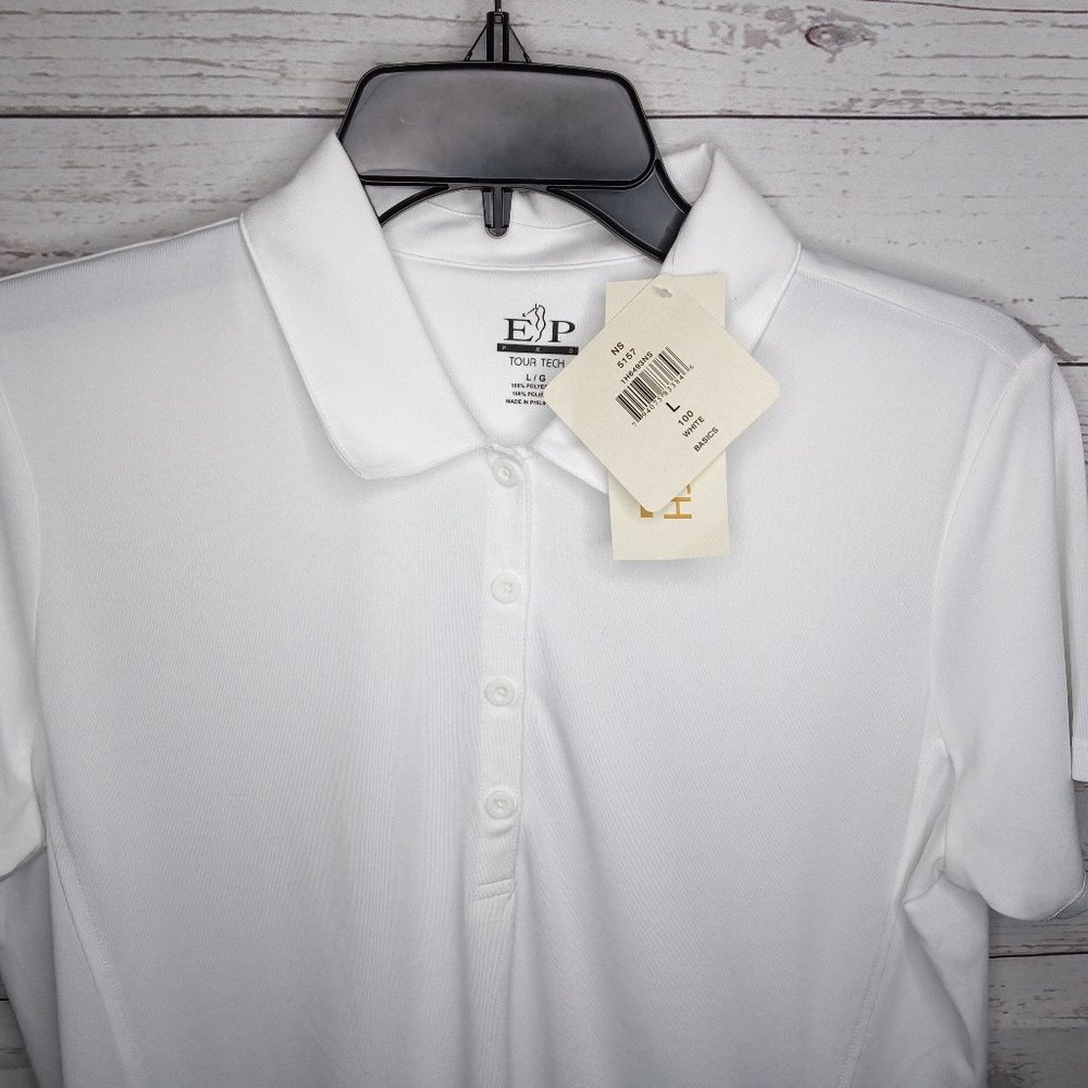 EP PRO TOUR TECH WOMEN'S SZ LARGE GOLF TENNIS TOP